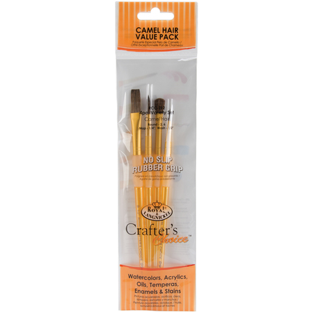 ROYAL BRUSH VARIETY -BRUSH SET CAMEL RCC212